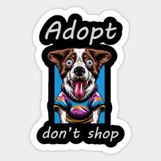 Adopt Don't Shop - Dog Sticker